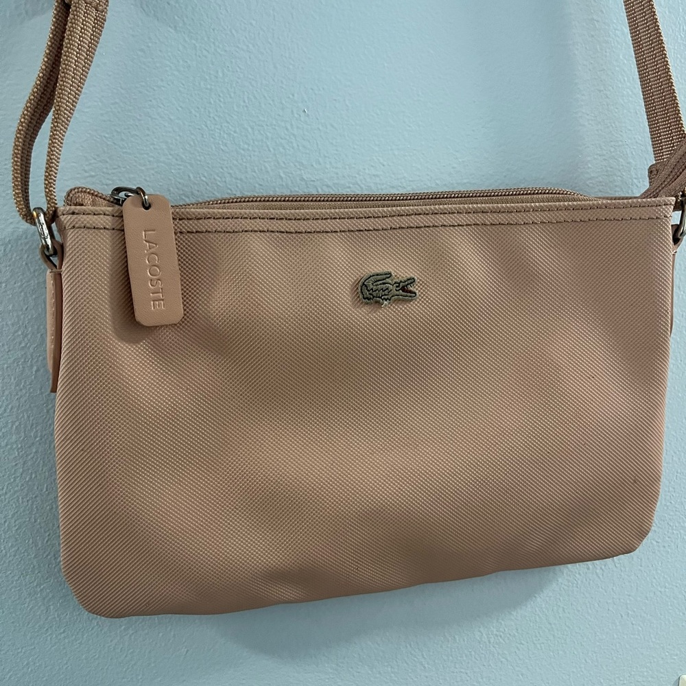 Lacoste Peach Pink Crossbody Bag - Picture 2 of 7